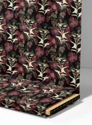 Petal flower style with black,red colors - Image 4