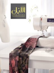 Petal flower style with black,red colors - Image 7