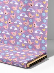 Cat animal style with pink,blue colors - Image 4