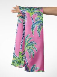 Palm nature style with pink,green colors - Image 3