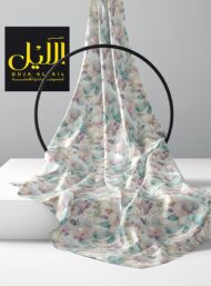 Bloom flower style with green,pink colors - Image 2