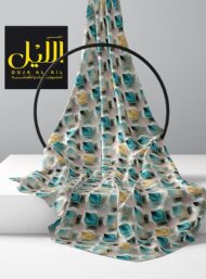 Petal flower style with blue,yellow colors - Image 2