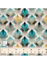 Petal flower style with blue,yellow colors - Image 5