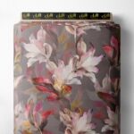 Petal flower style with pink,white colors