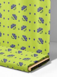 Petal flower style with green,blue colors - Image 4