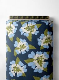 Petal flower style with blue,green colors