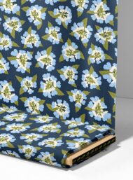 Petal flower style with blue,green colors - Image 4