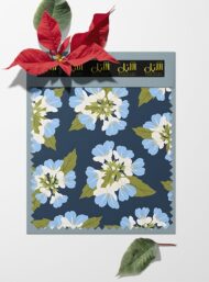Petal flower style with blue,green colors - Image 6