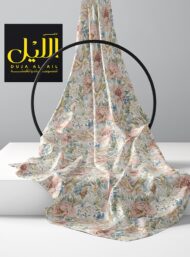 Petal flower style with white,pink colors - Image 2