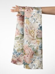 Petal flower style with white,pink colors - Image 3