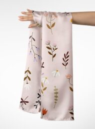 Stem flower style with pink,green colors - Image 3