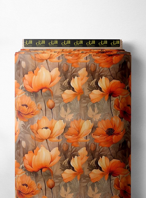 LAI01-3833_1.jpg Bloom flower style with orange,yellow colors - Image 1