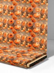 Bloom flower style with orange,yellow colors - Image 4