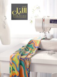 Color abstract style with green,orange colors - Image 7