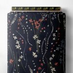 Stem flower style with red,white colors