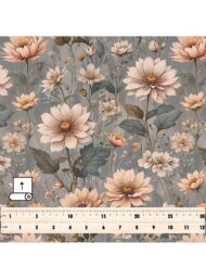 Petal flower style with pink,green colors - Image 5