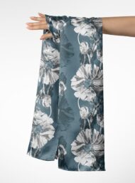 Petal flower style with grey,white colors - Image 3