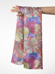 Bloom flower style with pink,yellow colors - Image 3