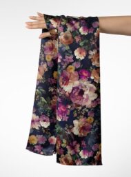 Bloom flower style with purple,pink colors - Image 3