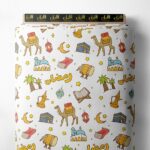 Camel mixed style with brown,green colors