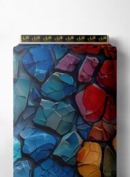 Rock others style with blue,orange colors