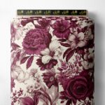 Petal flower style with red,white colors