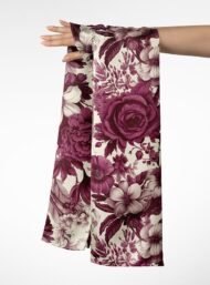 Petal flower style with red,white colors - Image 3