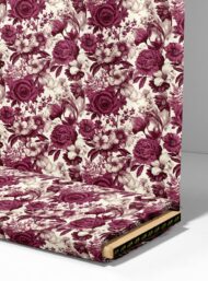 Petal flower style with red,white colors - Image 4