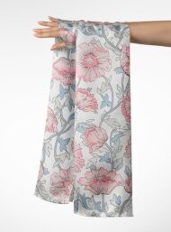 Petal flower style with pink,green colors - Image 3