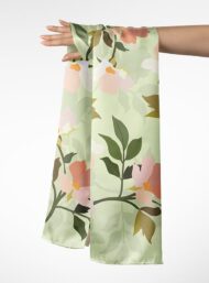 Petal flower style with green,pink colors - Image 3