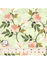 Petal flower style with green,pink colors - Image 5