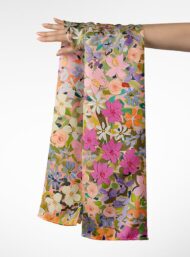 Bloom flower style with pink,orange colors - Image 3