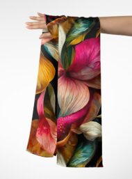 Petal flower style with pink,yellow colors - Image 3