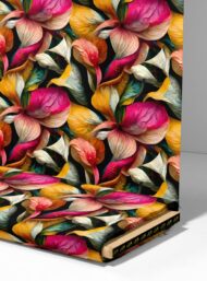 Petal flower style with pink,yellow colors - Image 4