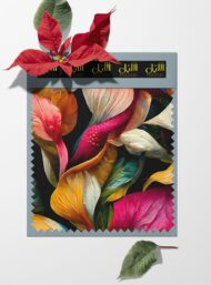 Petal flower style with pink,yellow colors - Image 6