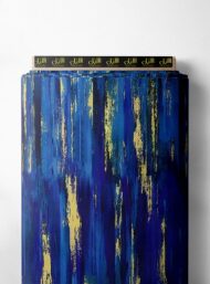 abstract style with blue,yellow colors