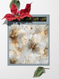 Bloom flower style with white,yellow colors - Image 6