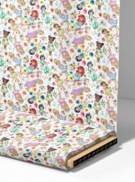 Girl flower style with pink,blue colors - Image 4