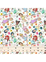 Girl flower style with pink,blue colors - Image 5