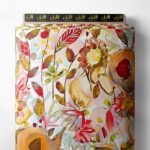 Bloom flower style with red,yellow colors