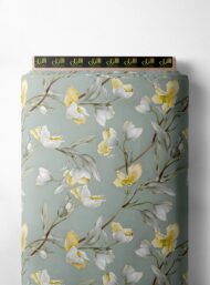 Petal flower style with white,yellow colors