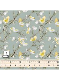 Petal flower style with white,yellow colors - Image 5