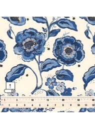 Petal flower style with blue, white colors - Image 5