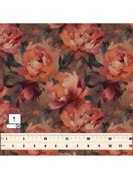 Petal flower style with brown,pink colors - Image 5