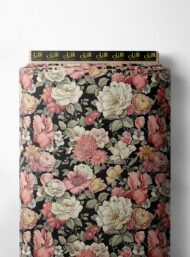 Rose flower style with pink,white colors