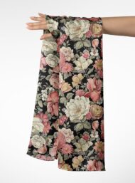 Rose flower style with pink,white colors - Image 3