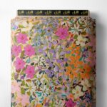 Petal flower style with pink,orange colors