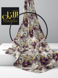 Petal flower style with purple,yellow colors - Image 2