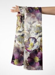 Petal flower style with purple,yellow colors - Image 3