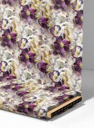 Petal flower style with purple,yellow colors - Image 4